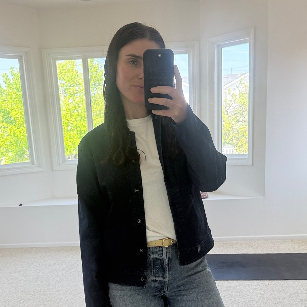 Eileen Fisher Jean Jacket
